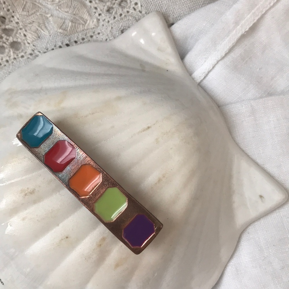 Todd Oldham 90’s Vintage Copper Tone Barrette